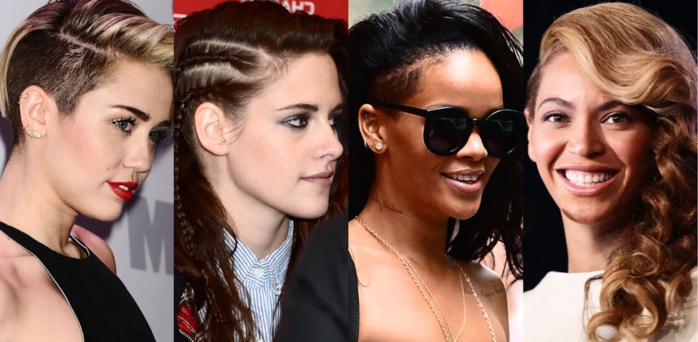 modern celebrity hairstyles